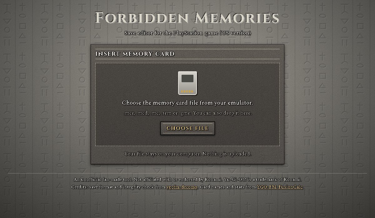 FM Save Editor screenshot